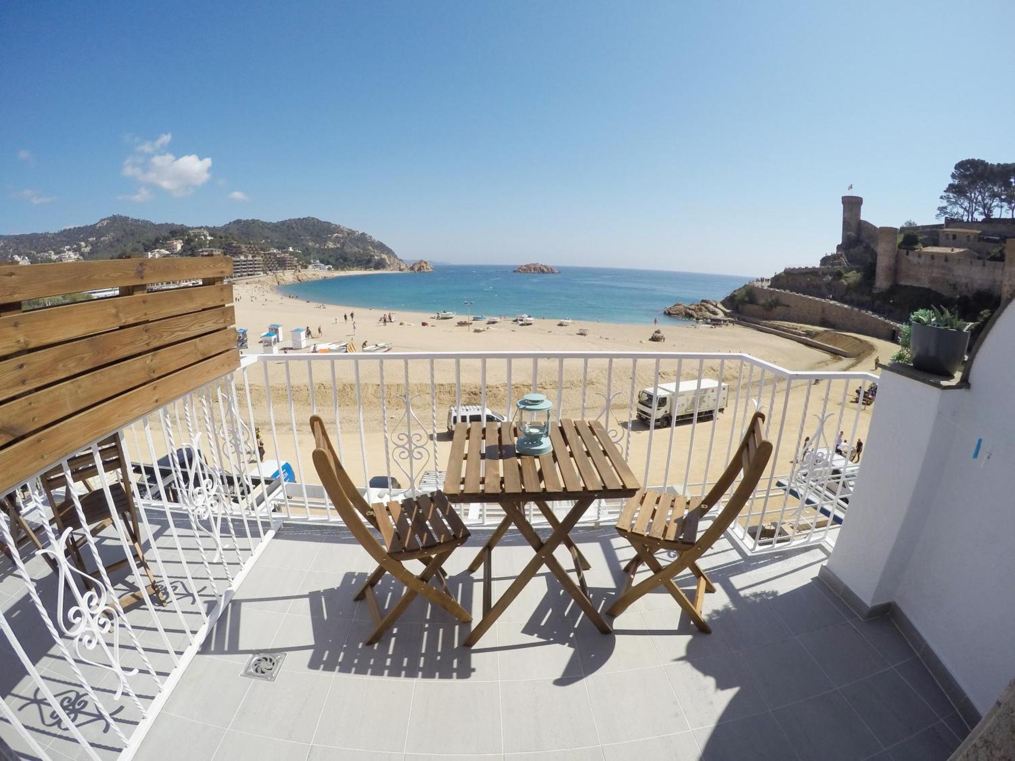 Hostal Del Mar Tossa de Mar Exterior foto