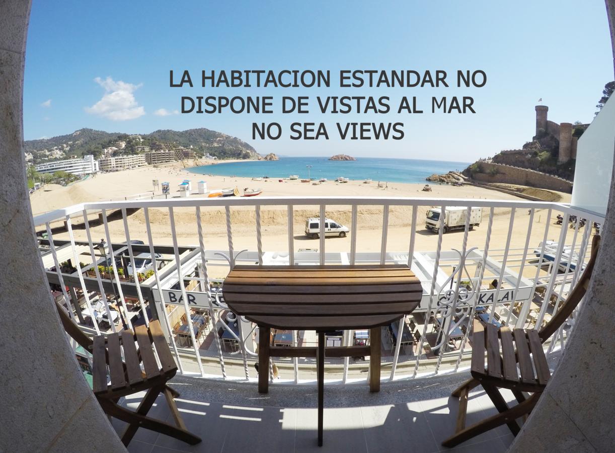 Hostal Del Mar Tossa de Mar Exterior foto